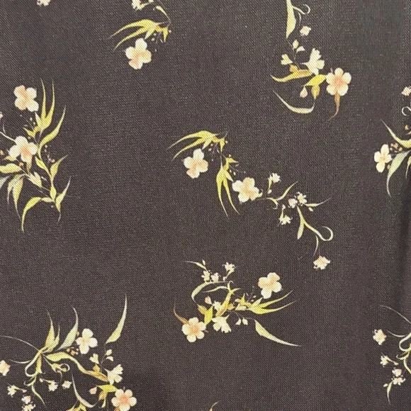 Zara Black Floral Maxi Skirt - Picture 3 of 5